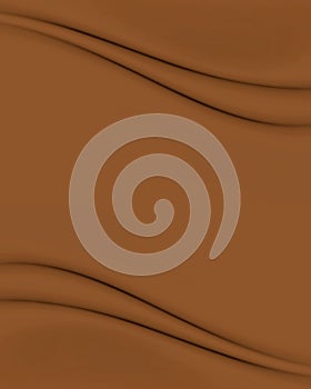 Chocolate Brown Waves