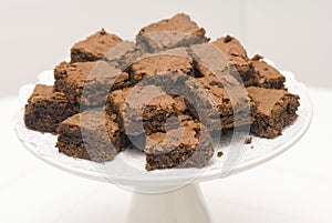 Chocolate brownie photo