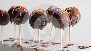 Chocolate cake ball