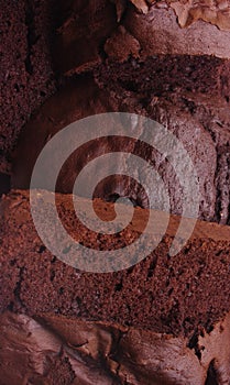 Chocolate cake texture