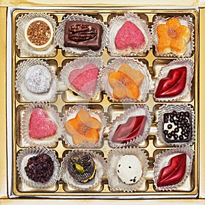 Chocolate candie collection