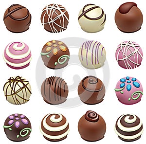 Chocolate candies