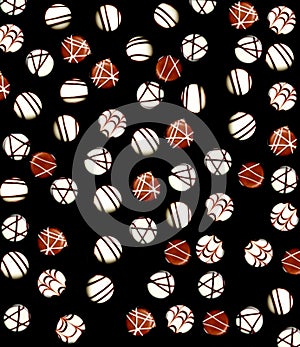 Chocolate Candies Background