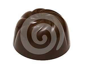 Chocolate candy isolated