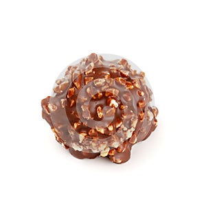 Chocolate candy with nuts