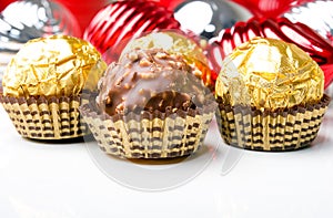 Chocolate candy treats Christmas New Year holiday