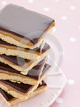 Chocolate Caramel Shortbread