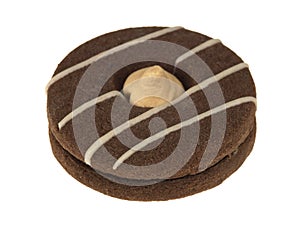 Chocolate and Caramel Shortbread Biscuits