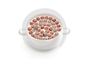 chocolate cereal bowl