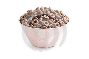 Chocolate cereal rings