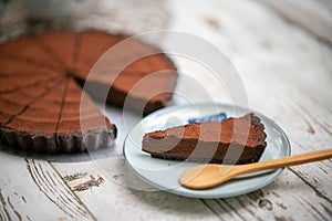 chocolate cheese pie