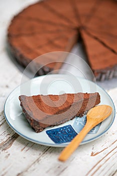 chocolate cheese pie