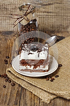 Chocolate and cherry cake