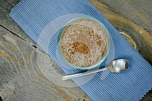 Chocolate chia pudding