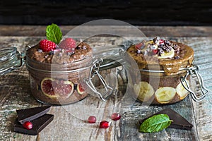 Chocolate Chia seed pudding