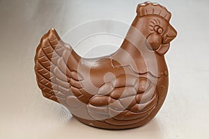 Chocolate chicken for easter