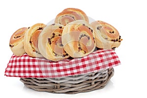 Chocolate Chip Brioche Buns