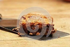 Chocolate chip brownie