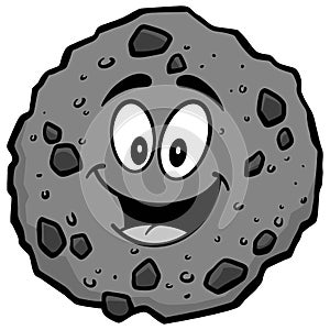 Chocolate Chip Cookie Mascot Illustration