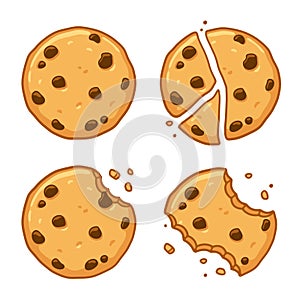 Chocolate chip cookie set