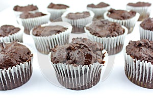 Chocolate chip cup cakes