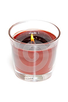 Chocolate and cinnamon scent candle