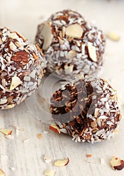 Chocolate Coconut balls