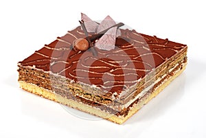 chocolate and coffee cake