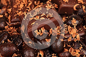 Chocolate and coffee