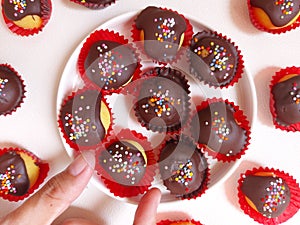 chocolate cookie truffles