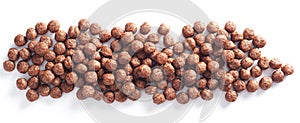 Chocolate corn balls