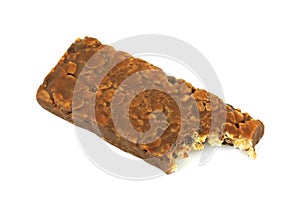 Chocolate covered granola bar bite