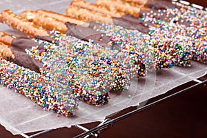 Chocolate Covered Pretzels photo