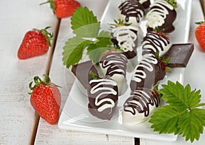 Chocolate covered strawberries