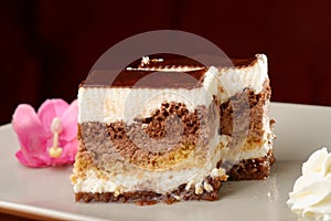 Chocolate cream cake