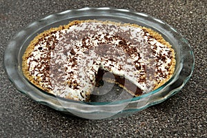 Chocolate cream pie