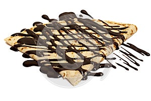 Chocolate crepe