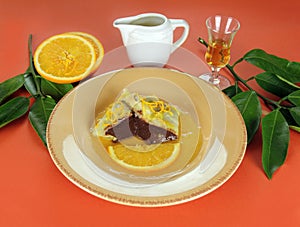 Chocolate Crepe Suzettes