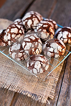 Chocolate Crinkles photo