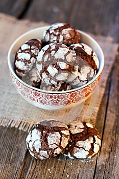 Chocolate Crinkles