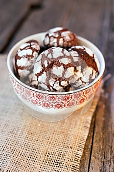 Chocolate Crinkles