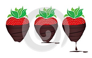 Chocolate-dipped Strawberries photo