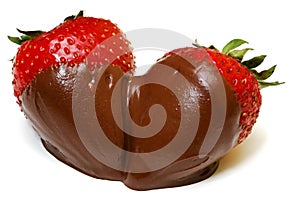 Chocolate Dipped Strawberries Cutout