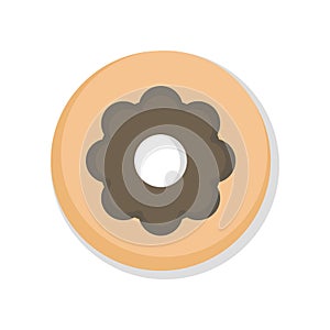 Chocolate donuts vector - illustration