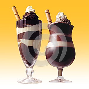 Chocolate drinks photo