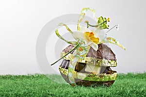 Chocolate Easter Egg and praline