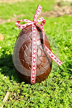Chocolate easter egg