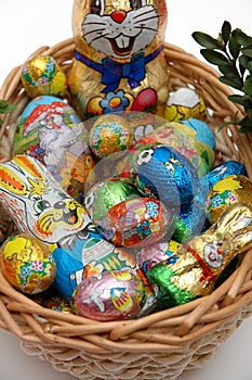 Chocolate easter eggs