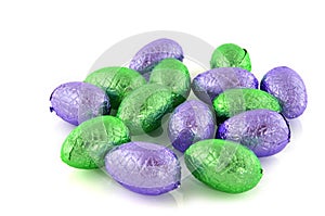 Chocolate easter eggs