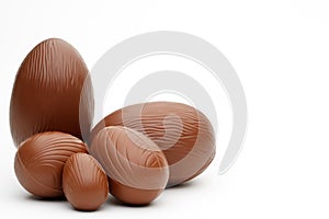 Chocolate easter eggs